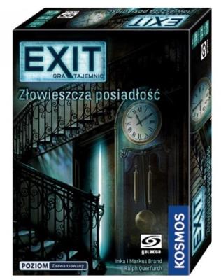 Exit: Złowieszcza posiadłość GALAKTA. Wydawca: GALAKTA. SmakLiter.pl Opakowanie Exit: Złowieszcza posiadłość GALAKTA