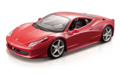 Opakowanie Ferrari 458 Italia Red 1:24 BBURAGO