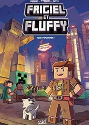 Frigiel i Fluffy T.2. Autor: J-C.Derrien & Frigiel. SmakLiter.pl Okładka książki Frigiel i Fluffy T.2