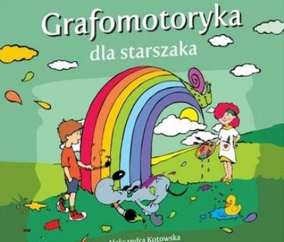Okładka książki Grafomotoryka dla starszaka