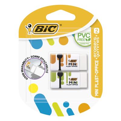 Opakowanie Gumka BIC Mini Plast-Office Blister 2szt