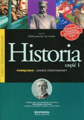 Historia LO Odkrywamy na... podr cz.1 ZP w.2015. Autor: Burda Bogumiła, Halczak Bohdan, Józefiak Roman Maciej. SmakLiter.pl Okładka książki Historia LO Odkrywamy na... podr cz.1 ZP w.2015