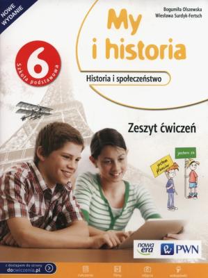 Okładka książki Historia SP 6 My i historia ćw NE/PWN