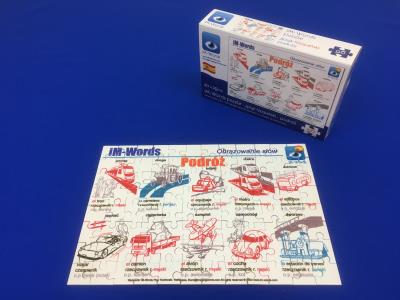 Okładka książki iM-Words Puzzle 96 Hiszpański - Dom