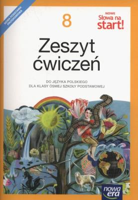 J.Polski SP  8 Nowe Słowa na start! ćw NE. Autor: Kuchta Joanna, Joanna Kościerzyńska. SmakLiter.pl Okładka książki J.Polski SP  8 Nowe Słowa na start! ćw NE