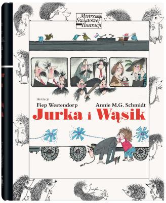 Jurka i Wąsik. Autor: Schmidt Annie M.G.. SmakLiter.pl Okładka książki Jurka i Wąsik