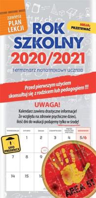 Opakowanie Kalendarz 2021/2022 Rok szkolny notatnik. ARTSEZON