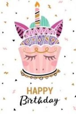 Opakowanie Karnet B6 Tort Unicorn