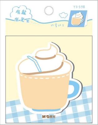 Karteczki samoprzylepne Breakfest 30K 76x76 M&G. Wydawca: M&G Writing Company. SmakLiter.pl Opakowanie Karteczki samoprzylepne Breakfest 30K 76x76 M&G