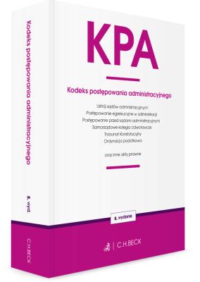 Kodeks postępowania administracyjnego oraz ustawy towarzyszące WYD.8/2020. Stan prawny: 20 sierpnia 2020 r. Autor: Opracowanie zbiorowe. SmakLiter.pl Okładka książki Kodeks postępowania administracyjnego oraz ustawy towarzyszące WYD.8/2020. Stan prawny: 20 sierpnia 2020 r