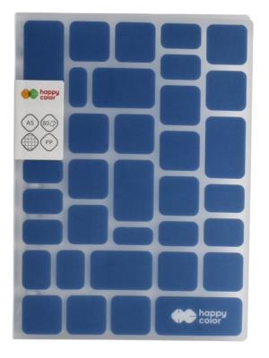Opakowanie Kołobrulion A5/80K kratka Trend Blue HAPPY COLOR