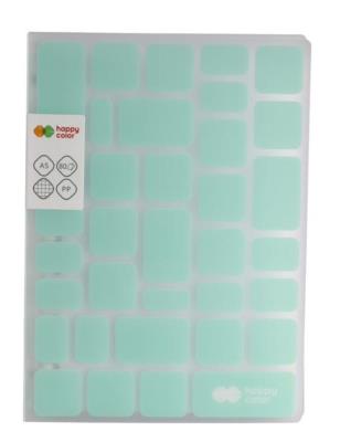 Opakowanie Kołobrulion A5/80K kratka Trend Green HAPPY COLOR