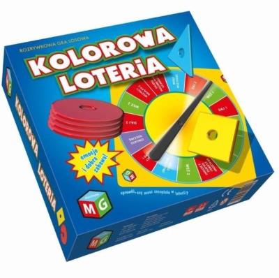Kolorowa loteria. Wydawca: MULTIGRA. SmakLiter.pl Opakowanie Kolorowa loteria