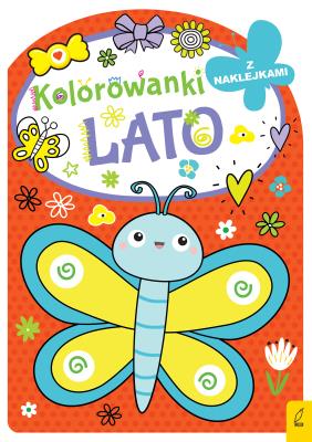 Kolorowanka z wykrojnikiem. Lato. Autor: Opracowanie zbiorowe. SmakLiter.pl Okładka książki Kolorowanka z wykrojnikiem. Lato
