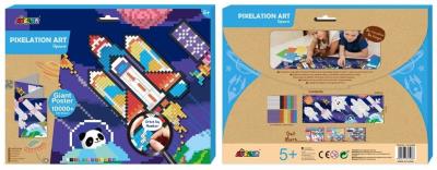 Opakowanie Kolorowe piksele - Kosmos