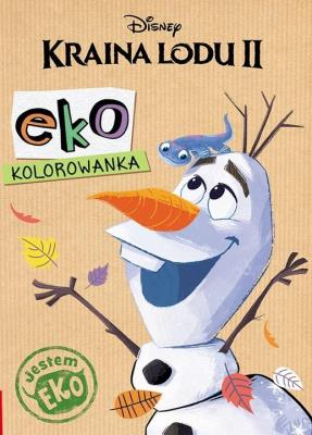 Okładka książki Kraina Lodu 2. Ekokolorowanka
