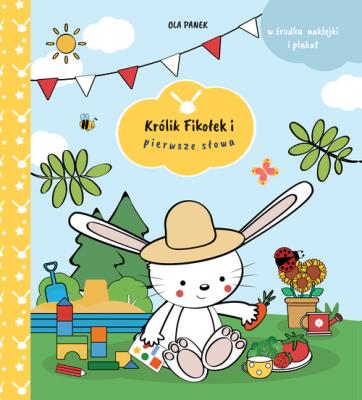Okładka książki Królik Fikołek i pierwsze słowa