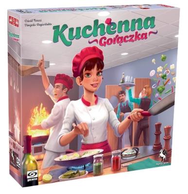 Kuchenna Gorączka GALAKTA. Wydawca: GALAKTA. SmakLiter.pl Opakowanie Kuchenna Gorączka GALAKTA