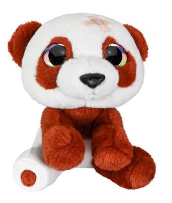 Opakowanie Lumo Get Well Panda z gipsem na łapie Luca