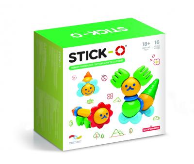 Magformers Stick-O Leśni przyjaciele 16 elementów. Wydawca: MAGFORMERS. SmakLiter.pl Opakowanie Magformers Stick-O Leśni przyjaciele 16 elementów