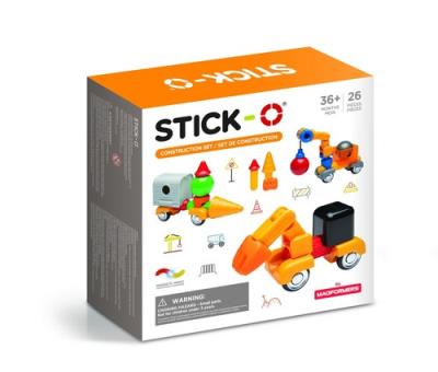 Magformers Stick-O Zestaw konstrukcyjny 26 elementów. Wydawca: MAGFORMERS. SmakLiter.pl Opakowanie Magformers Stick-O Zestaw konstrukcyjny 26 elementów