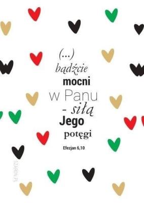 Opakowanie Magnes na lodówkę - Bądźcie mocni w Panu