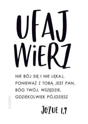 Opakowanie Magnes na lodówkę - Ufaj wierz