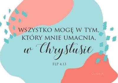 Opakowanie Magnes na lodówkę - Wszystko mogę w tym łaty