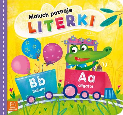 Okładka książki Maluch poznaje literki