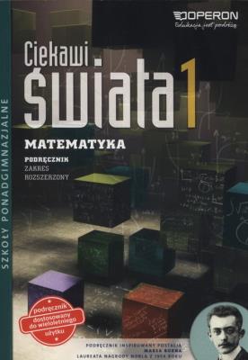 Okładka książki Matematyka LO 1 Ciekawi podr ZR w.2015 OPERON
