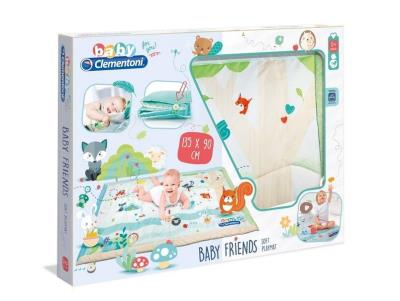 Mięciutka mata Mali Przyjaciele. Wydawca: Clementoni. SmakLiter.pl Opakowanie Mięciutka mata Mali Przyjaciele