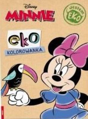Okładka książki Minnie. Ekokolorowanka