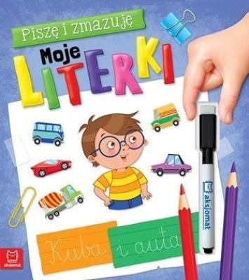 Okładka książki Moje literki. Piszę i zmazuję