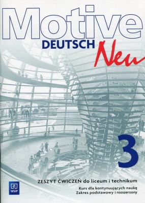Motive – Deutsch Neu. Język niemiecki. Zeszyt ćwiczeń. Część 3. Zakres podstawowy i rozszerzony. Kurs dla kontynuujących naukę
Szkoły ponadgimnazjalne (2017). Autor: Alina Dorota Jarząbek (tłum.). SmakLiter.pl Okładka książki Motive – Deutsch Neu. Język niemiecki. Zeszyt ćwiczeń. Część 3. Zakres podstawowy i rozszerzony. Kurs dla kontynuujących naukę
Szkoły ponadgimnazjalne (2017)