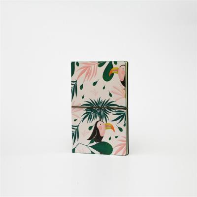 Opakowanie Notatnik A5 Ltd M kratka Dżungla. Kakadu