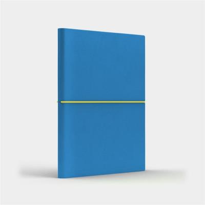 Opakowanie Notatnik B6 Fun S kratka niebieski/cytrynowy