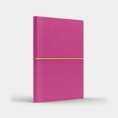 Opakowanie Notatnik B6 Fun S linia różowy/cytrynowy