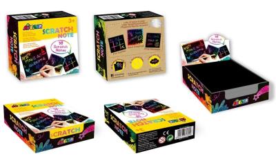 Notes wydrapywanka. Wydawca: AVENIR. SmakLiter.pl Opakowanie Notes wydrapywanka