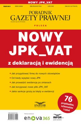 Opakowanie Nowy JPK_VAT z deklaracją i ewidencją