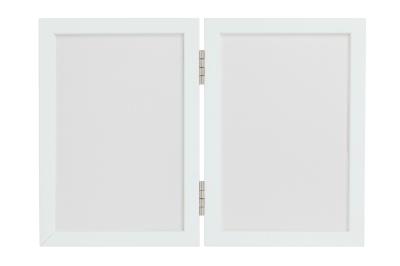 Opakowanie Odcisk bobasa ramka podwójna z glinką biały