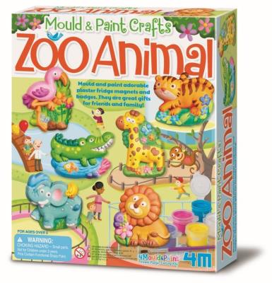 Okładka książki Odlewy gipsowe - Zoo 4M