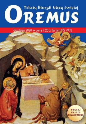 Okładka książki Oremus 12(291)/2020 teksty liturgii Mszy Świętej