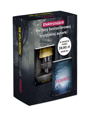 Pakiet: Nie ufaj nikomu/Powrót. Autor: Kathryn Croft. SmakLiter.pl Okładka książki Pakiet: Nie ufaj nikomu/Powrót