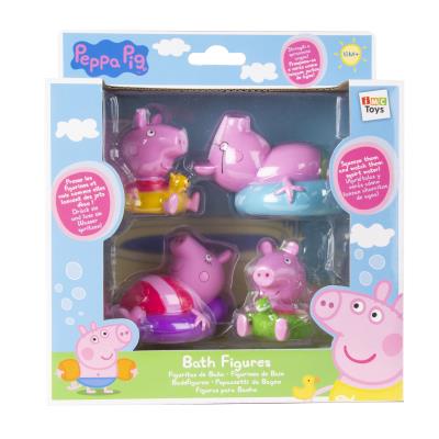 Opakowanie Peppa Pig - Zestaw 4 figurek do kąpieli mix