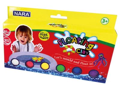 Opakowanie Plastelina 6 kolorów Pływająca NARA