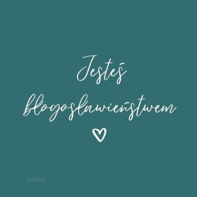 Opakowanie Podstawka korkowa - Jesteś błogosławieństwem