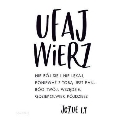 Opakowanie Podstawka korkowa - Ufaj i wierz
