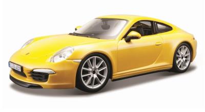 Opakowanie Porshe 911 Carrera S Yellow 1:24 BBURAGO