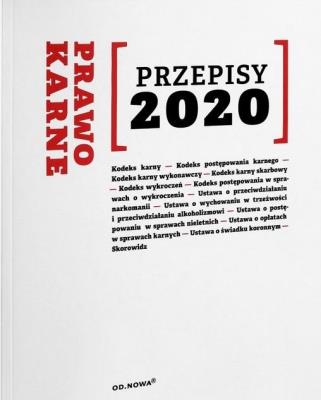 Prawo Karne Przepisy 2020. Autor: Agnieszka Kaszok. SmakLiter.pl Okładka książki Prawo Karne Przepisy 2020