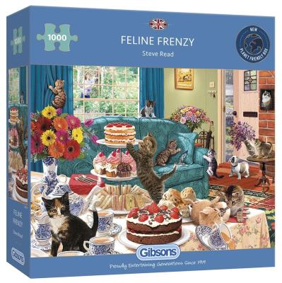 Opakowanie Puzzle 1000 Kocie szaleństwo G3